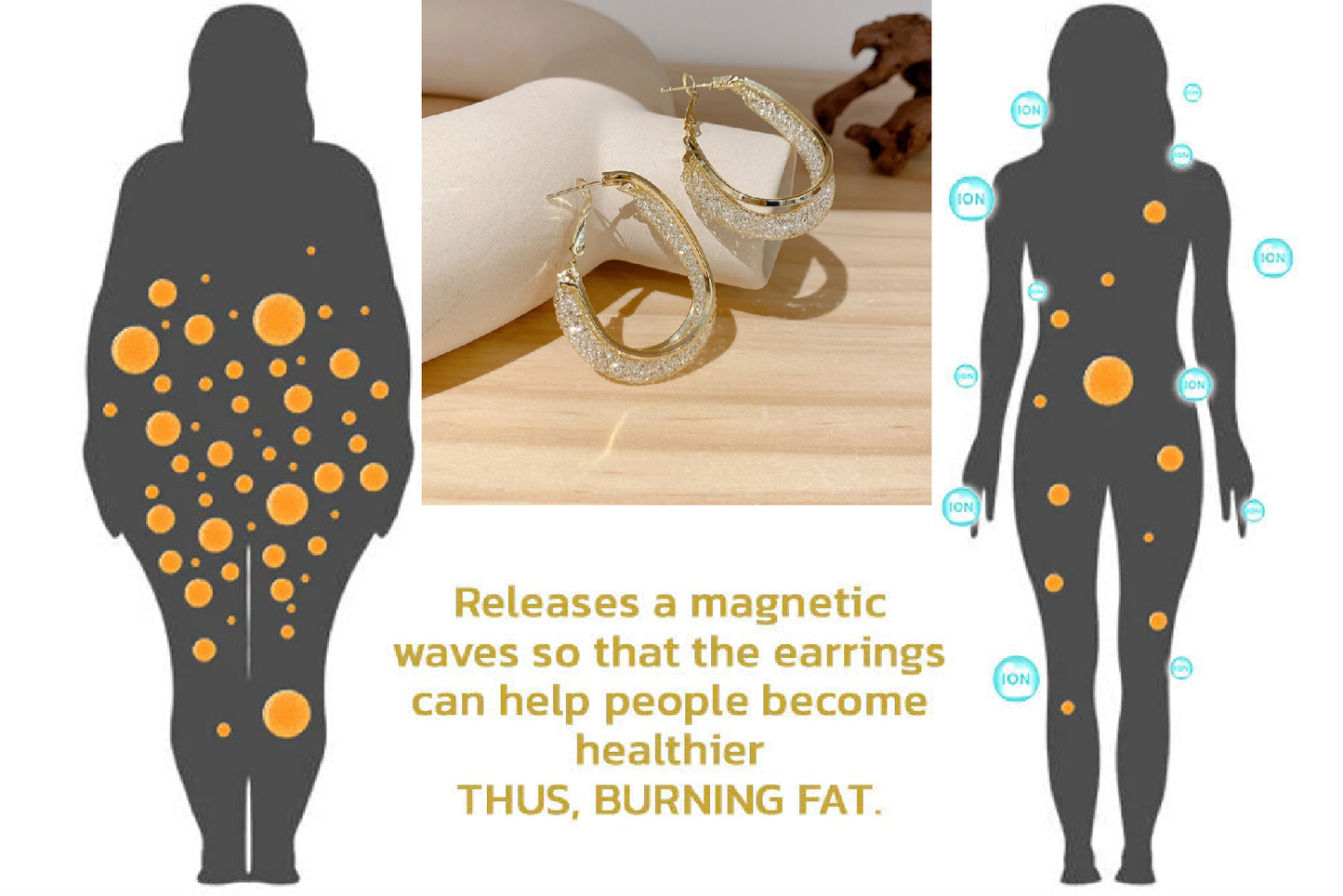 （🔥LAST DAY SALE-50% OFF) Peachlife™ Miniyou Lymphatic Drainage Earrings