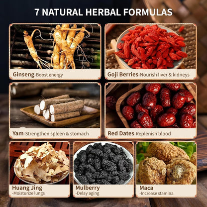 Peachlife® Ginseng & Mulberry Herbal Tea