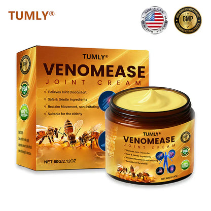 Made and Shipped from USA ✨Acezozla® VenomEase Joint Cream(AAD Recommended👨‍⚕️)