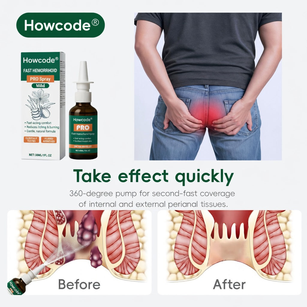 Howcode® Fast Hemorrhoid PRO Spray