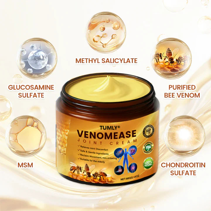 Made and Shipped from USA ✨Acezozla® VenomEase Joint Cream(AAD Recommended👨‍⚕️)