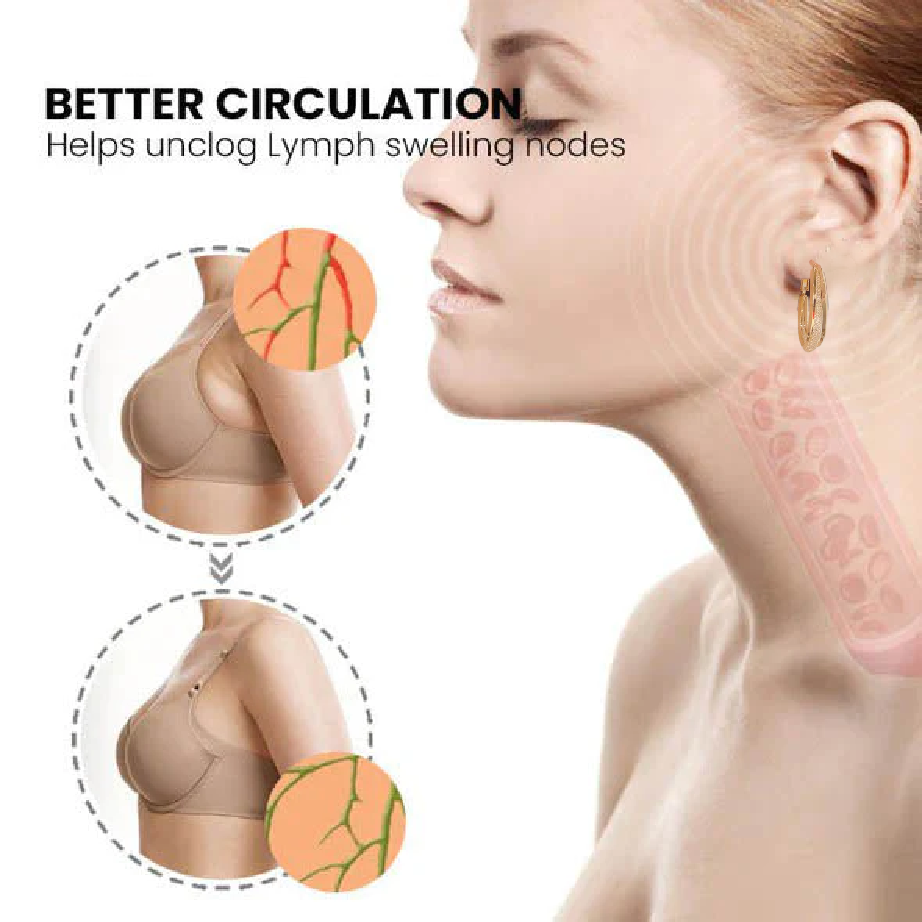 （🔥LAST DAY SALE-50% OFF) Peachlife™ Miniyou Lymphatic Drainage Earrings