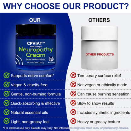 Cpviat™ Soothing Neuropathy Cream | For Feet, Legs & Hands