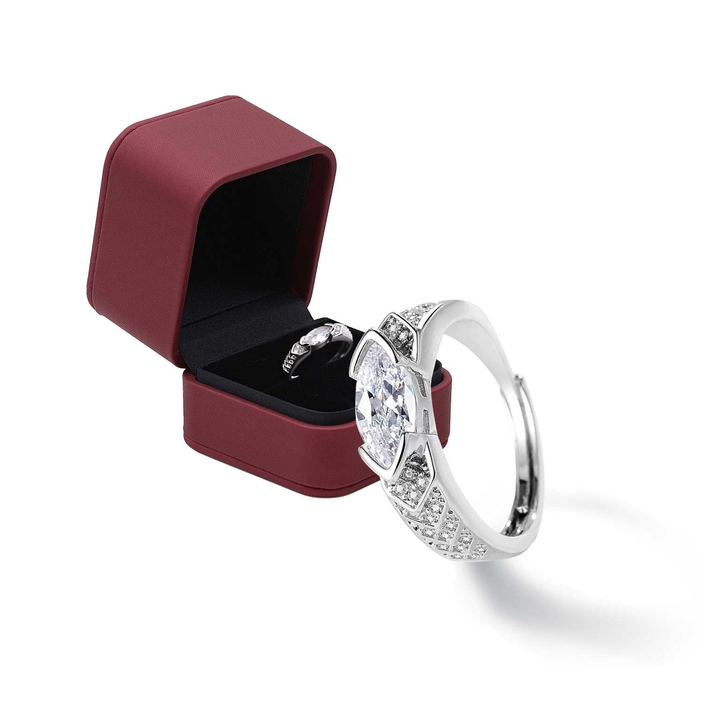 💥Last Day Promotion 80% OFF - Howcode Magnetology Moissanite Diamond Ring💖