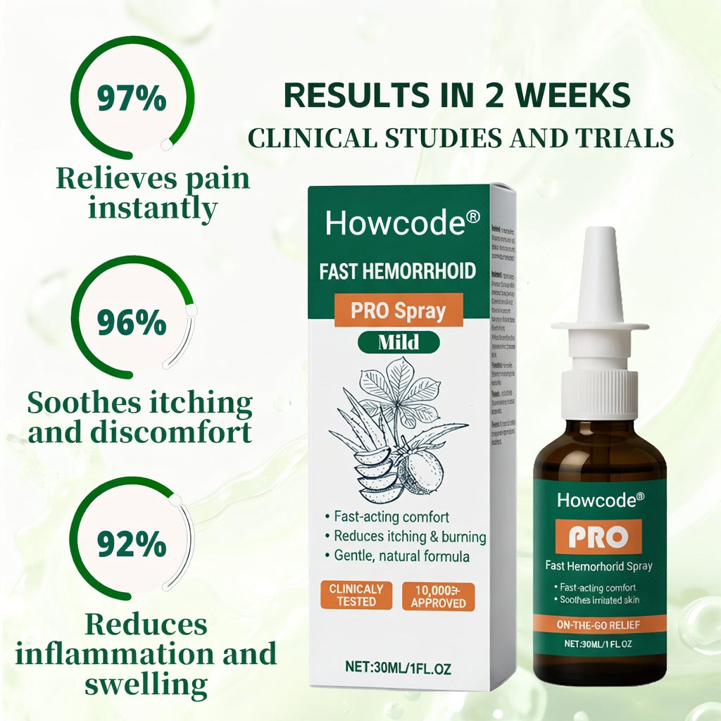 Howcode® Fast Hemorrhoid PRO Spray