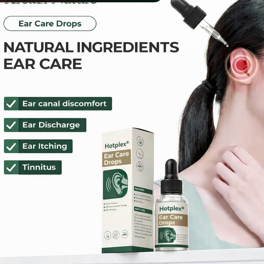Hotplex®  Ear Care Drops – Plant-Based Formula