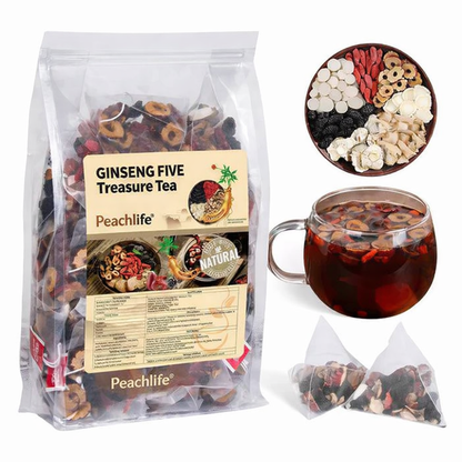 Peachlife® Ginseng & Mulberry Herbal Tea
