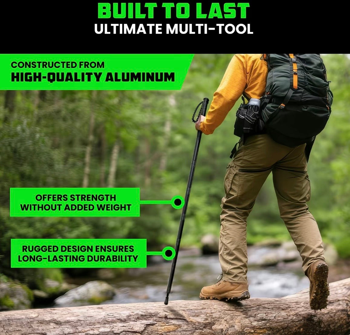 Factory Limited-Time Offer💥MULTI-FUNCTIONAL TACTICAL SURVIVAL STICK