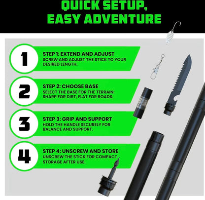 Factory Limited-Time Offer💥MULTI-FUNCTIONAL TACTICAL SURVIVAL STICK