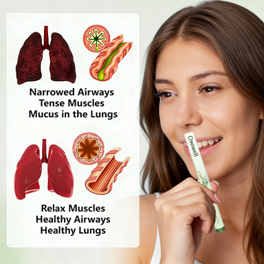Inhalador Owiwell Vie para Dejar de Fumar | Deja de forma natural y apoya la regeneración pulmonar en solo unos días