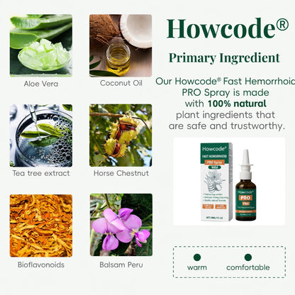 Howcode® Fast Hemorrhoid PRO Spray