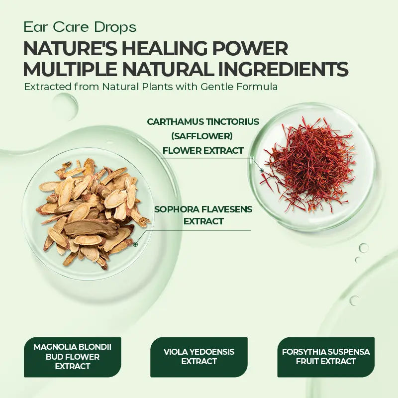 Hotplex®  Ear Care Drops – Plant-Based Formula